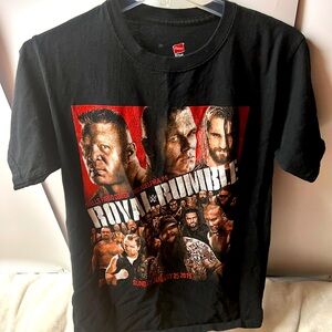 Vintage Wrestling WWE Royal Rumble Lesnar Orton Punk Streetwear T-shirt size S